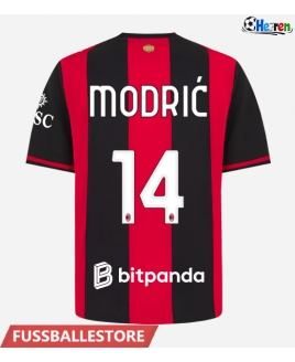 Günstige AC Milan Luka Modric #14 Heimtrikot 2026-27 Kurzarm